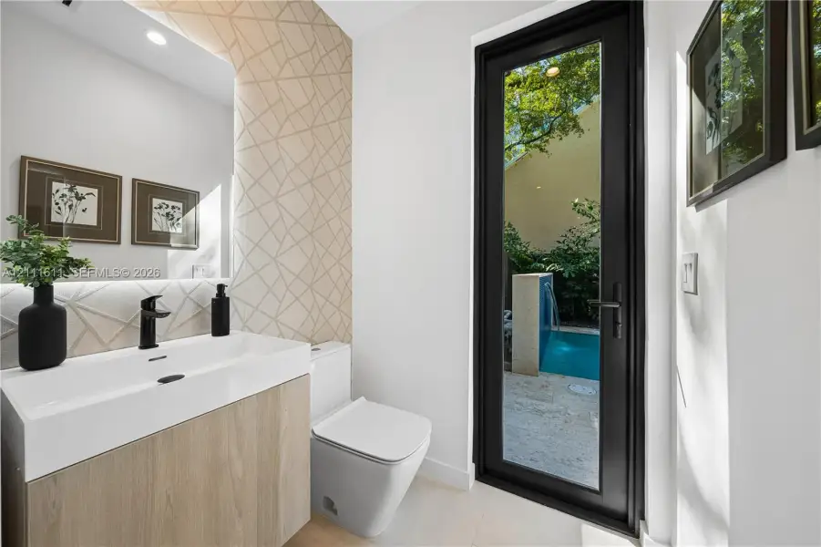 Furnished interior view inside a new home in , Miami (Image 16). Furnished interior view inside a new home in , Miami (Image 16).