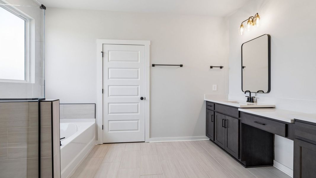 Representative furnished interior of a home built from the Ansley by D.R. Horton in Harvest Point, Spring Hill (Image 19).