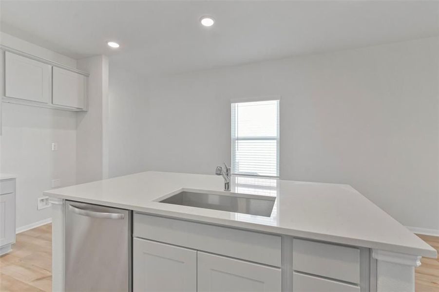 Furnished interior view inside a new home in Lakes at Black Oak, Magnolia (Image 41).