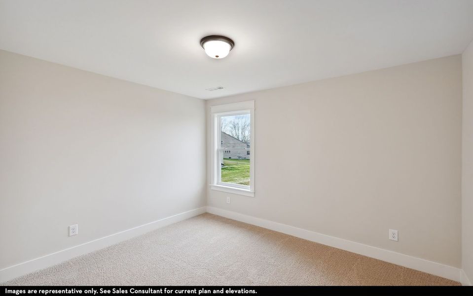 Spacious, unfurnished interior of a new home in McCain's Station, Gallatin (Image 29).