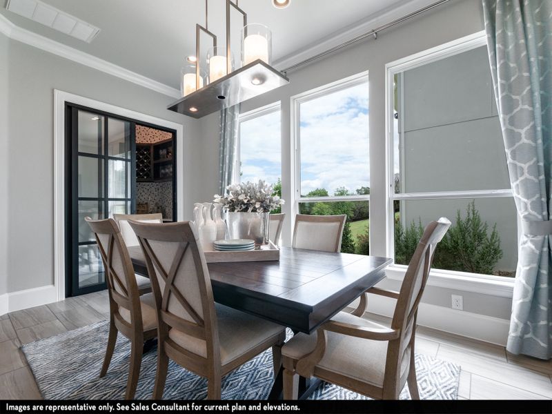 Furnished interior view inside a new home in Arcadia, Brentwood (Image 8).