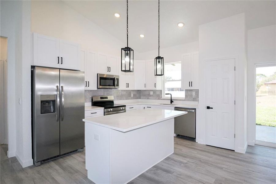 Furnished interior view inside a new home in , Sebring (Image 5).