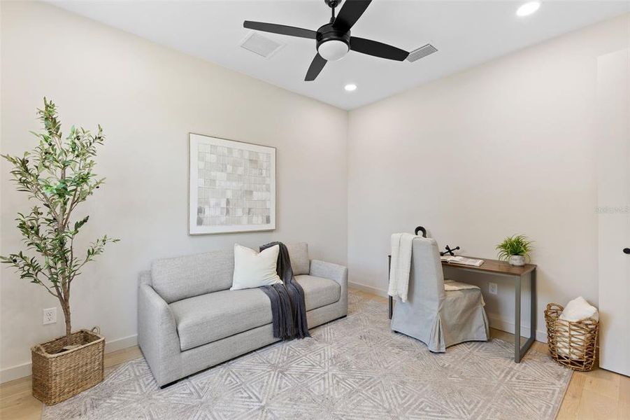 Furnished interior view inside a new home in , St. Petersburg (Image 35).