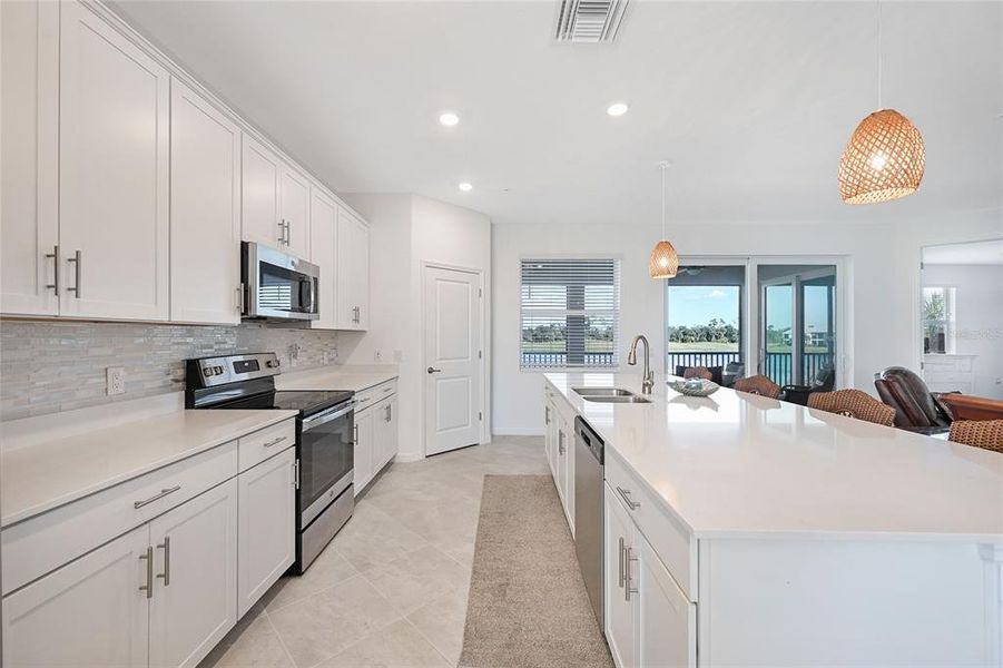 Furnished interior view inside a new home in , Punta Gorda (Image 10).