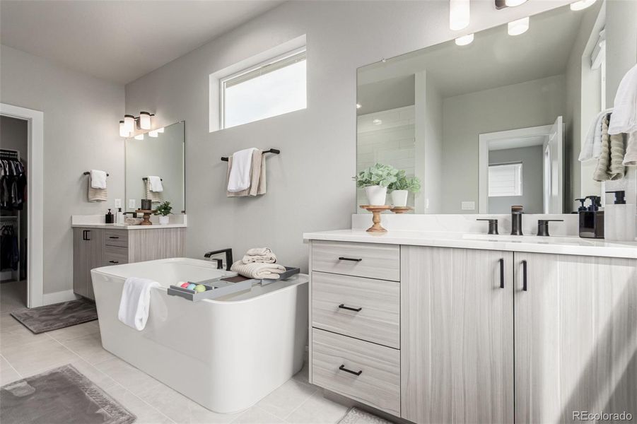 Furnished interior view inside a new home in Arras Park, Thornton (Image 15).