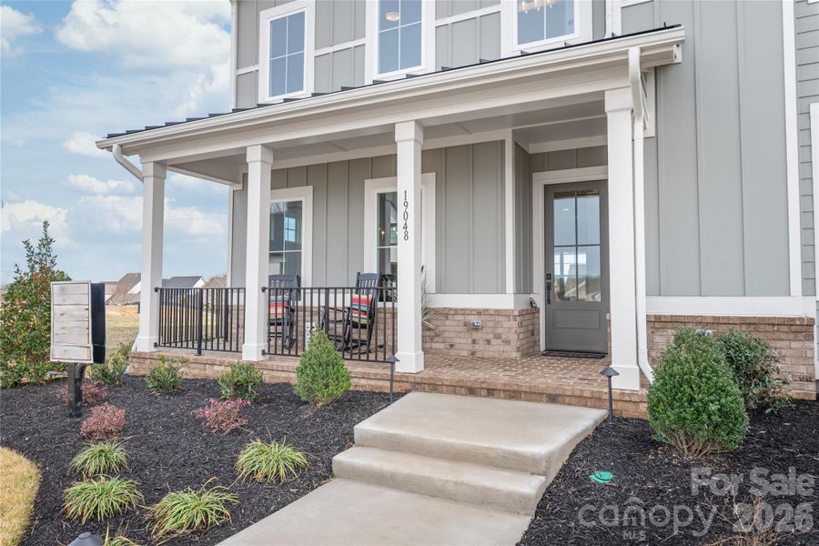 Exterior details and patio area of a home in , Davidson (Image 27).