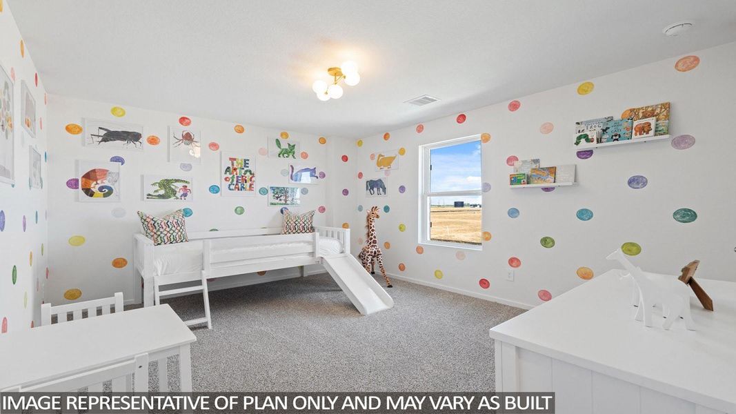 Furnished interior view inside a new home in Sunterra Lakes, Brookshire (Image 16).