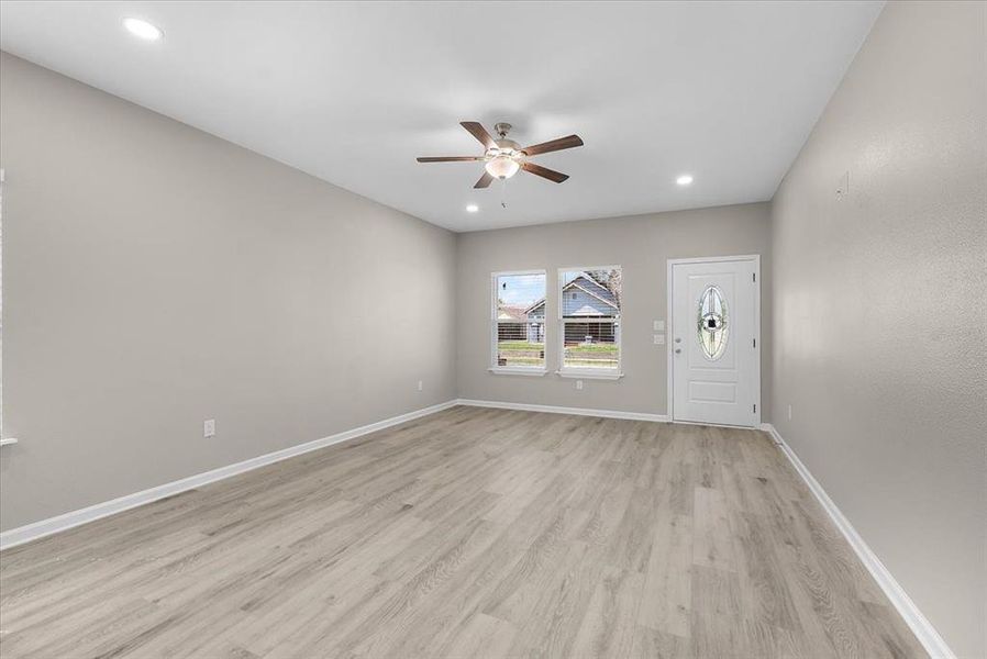 Spacious, unfurnished interior of a new home in , Fort Worth (Image 20). Spacious, unfurnished interior of a new home in , Fort Worth (Image 20).