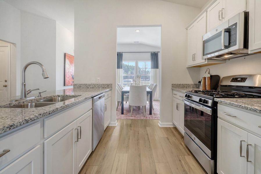 Furnished interior view inside a new home in , Summerville (Image 13).