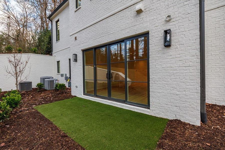Exterior details and patio area of a home in , Atlanta (Image 35). Exterior details and patio area of a home in , Atlanta (Image 35).