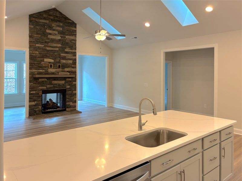 Furnished interior view inside a new home in Weybridge, Burlington (Image 7). Furnished interior view inside a new home in Weybridge, Burlington (Image 7).