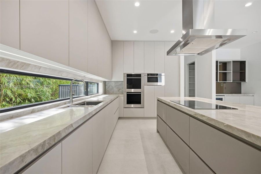 Furnished interior view inside a new home in , Miami (Image 13).