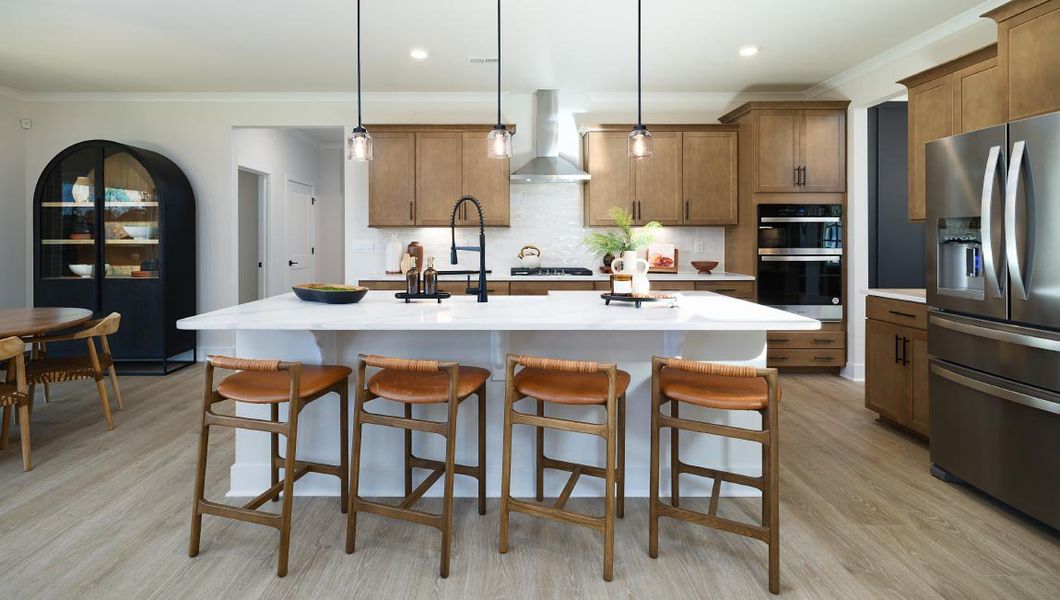 Furnished interior view inside a new home in Westport, York (Image 9).