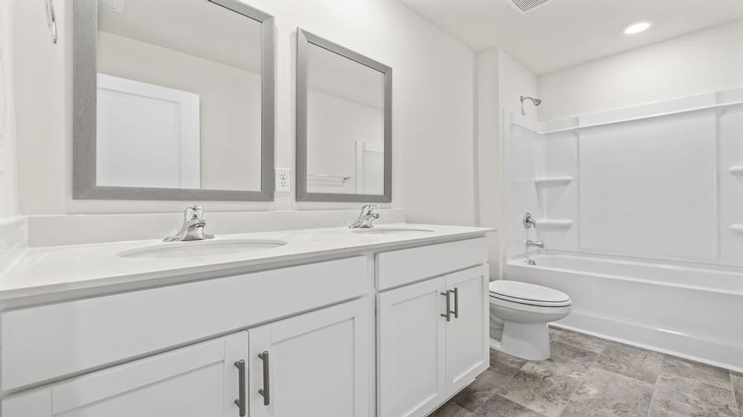 Furnished interior view inside a new home in Harrier Point, Woodruff (Image 10).