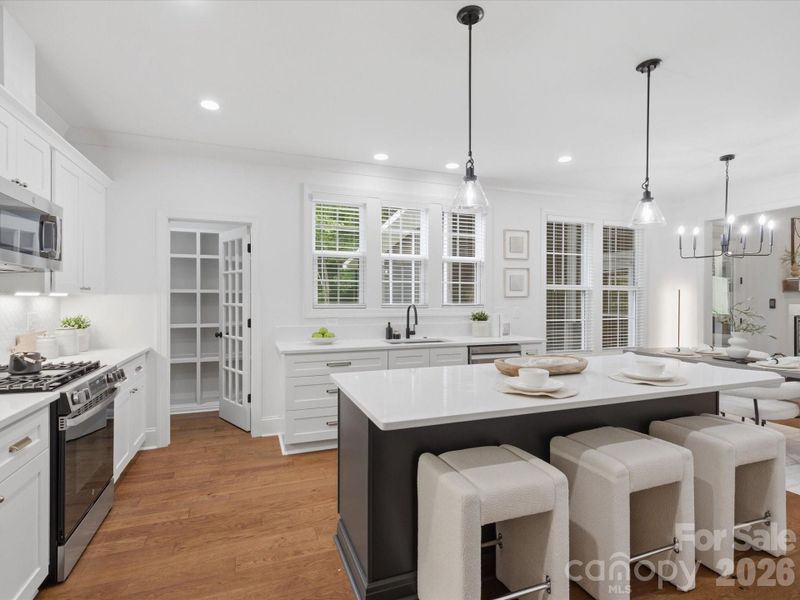 Furnished interior view inside a new home in , Waxhaw (Image 9).