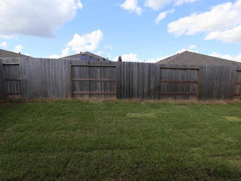 Exterior details and patio area of a home in Moran Ranch, Willis (Image 3). Exterior details and patio area of a home in Moran Ranch, Willis (Image 3).