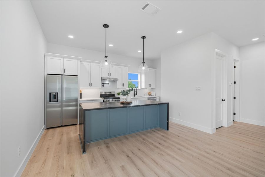 Furnished interior view inside a new home in , Houston (Image 9).