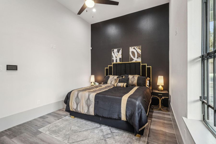 Furnished interior view inside a new home in , Houston (Image 10).