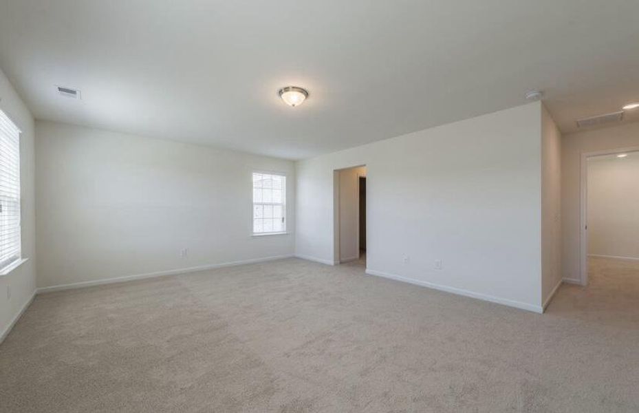 Spacious, unfurnished interior of a new home in Sweetgrass at Summers Corner, Summerville (Image 15). Spacious, unfurnished interior of a new home in Sweetgrass at Summers Corner, Summerville (Image 15).