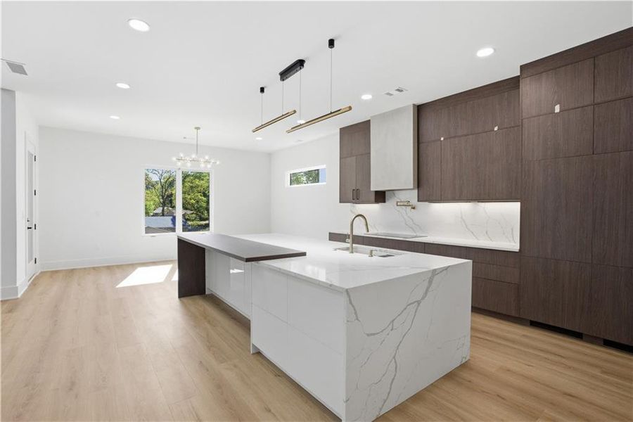 Furnished interior view inside a new home in , Duluth (Image 6).