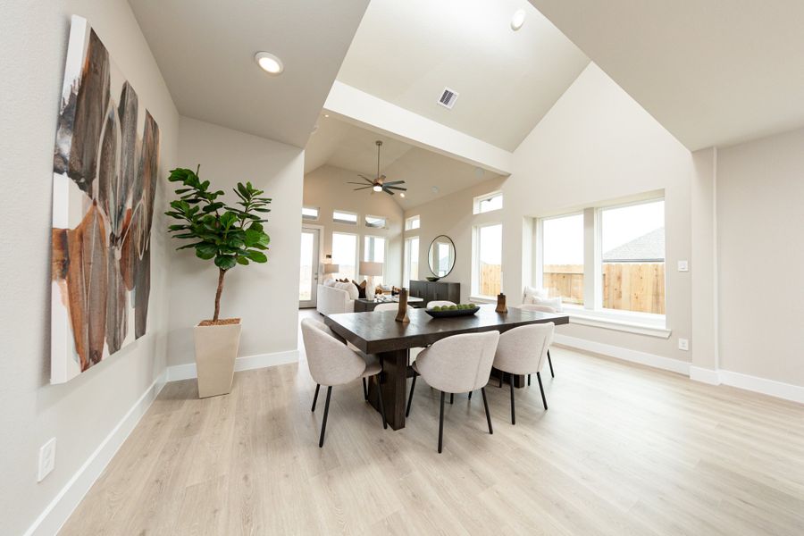 Representative furnished interior of a home built from the Somerset by Beazer Homes in Bridgeland: Premier Collection, Cypress (Image 6).