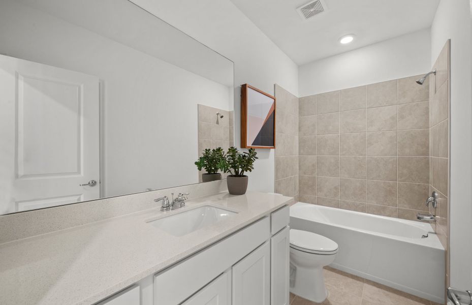 Furnished interior view inside a new home in Reagan Landing, Bradenton (Image 11).