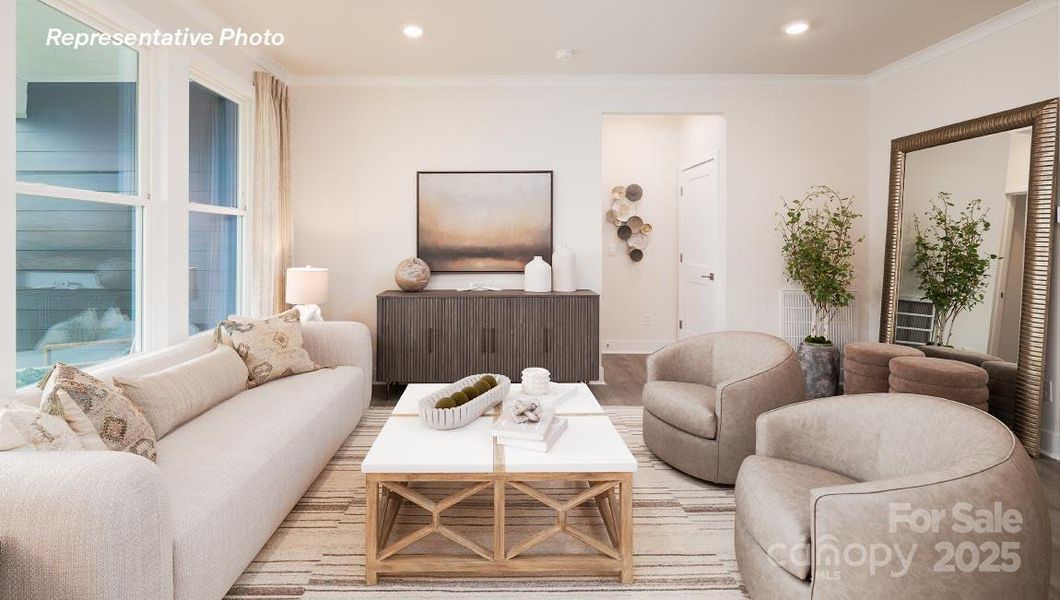 Furnished interior view inside a new home in Westport, York (Image 19). Furnished interior view inside a new home in Westport, York (Image 19).