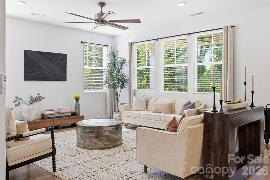 Furnished interior view inside a new home in , Cornelius (Image 35). Furnished interior view inside a new home in , Cornelius (Image 35).