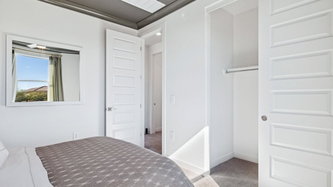 Representative exterior details of a home built from the Apache by D.R. Horton in The Ridge at Stone Butte, Phoenix (Image 29).