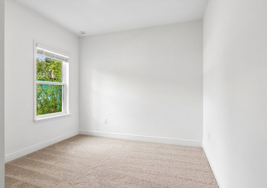 Spacious, unfurnished interior of a new home in Coastal Communities, New Smyrna Beach (Image 24). Spacious, unfurnished interior of a new home in Coastal Communities, New Smyrna Beach (Image 24).