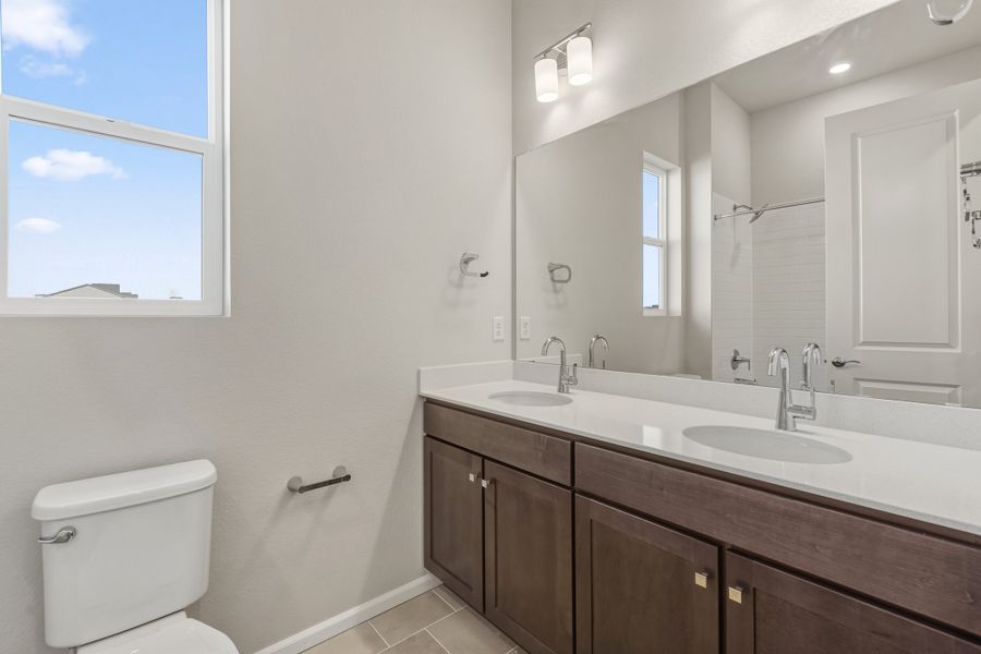 Furnished interior view inside a new home in Talon Pointe, Thornton (Image 8).