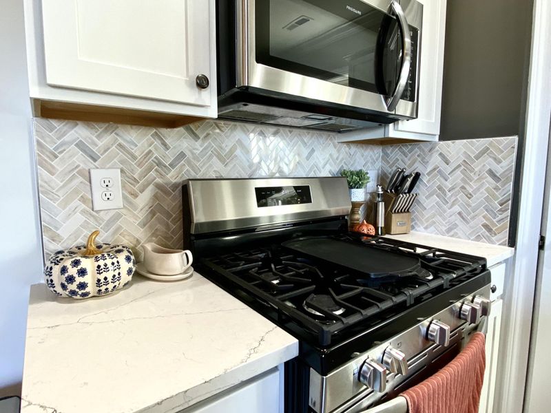 Close-up of interior finishes inside a home in , Georgetown (Image 22).