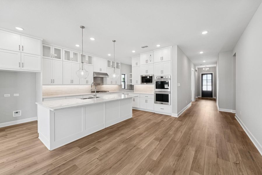 Furnished interior view inside a new home in The Meadows at Imperial Oaks, Conroe (Image 6).