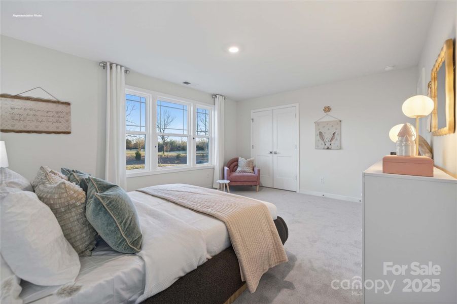 Furnished interior view inside a new home in Sanctuary at Southgate, Indian Trail (Image 24).