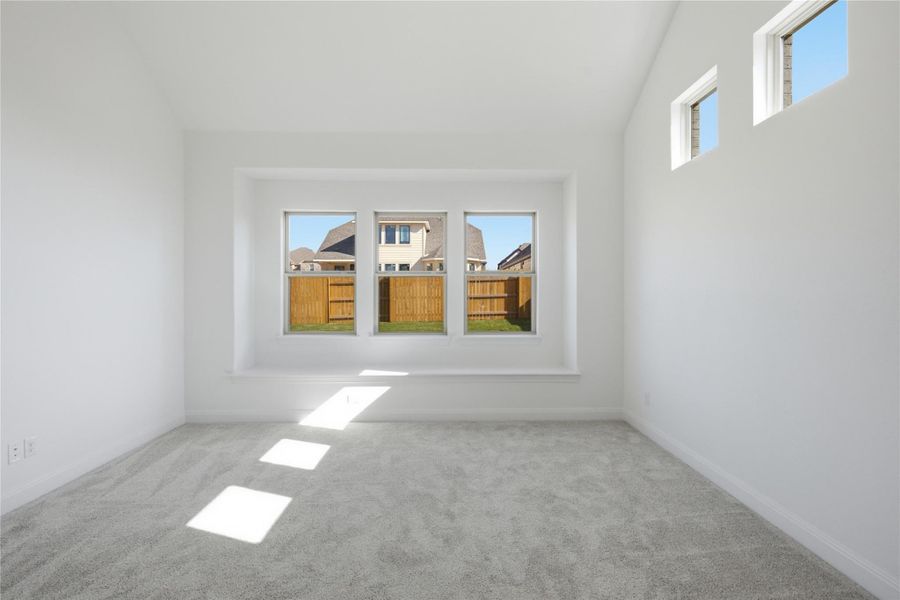 Spacious, unfurnished interior of a new home in Oaks at San Gabriel, Georgetown (Image 19).