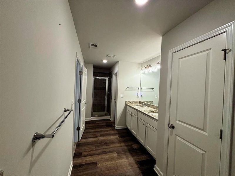 Furnished interior view inside a new home in Bryson Lake, Douglasville (Image 26).