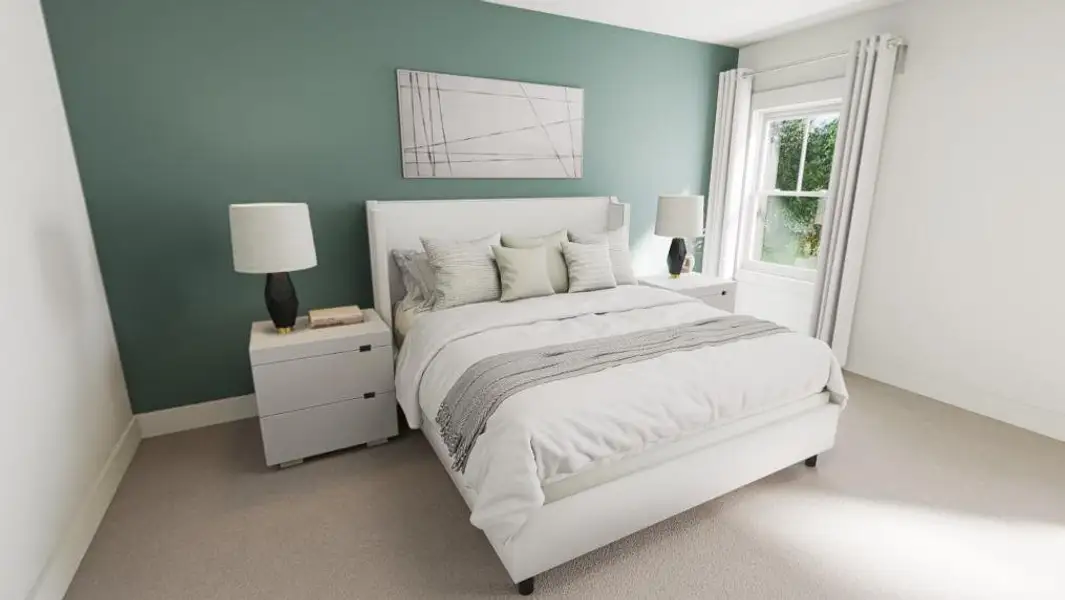 Furnished interior view inside a new home in Golden Gate, High Point (Image 4).
