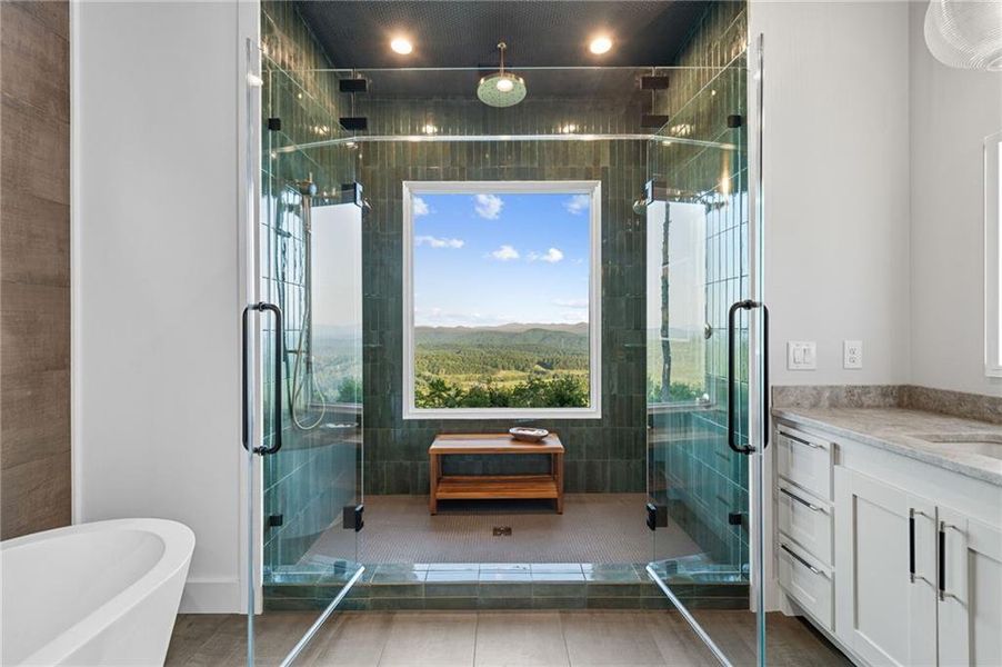 Furnished interior view inside a new home in , Mineral Bluff (Image 12).