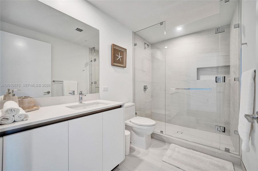Furnished interior view inside a new home in , Pompano Beach (Image 53).