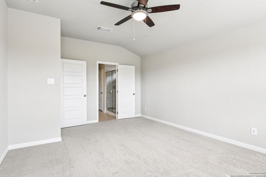 Spacious, unfurnished interior of a new home in Legendary Trails - Premier Series, Cibolo (Image 36). Spacious, unfurnished interior of a new home in Legendary Trails - Premier Series, Cibolo (Image 36).