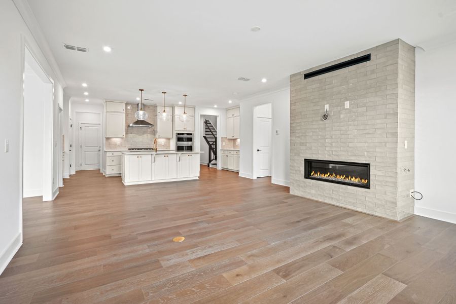 Representative unfurnished interior of a home built from the Shetland by Pulte Homes in Parkside Crossing, Charlotte (Image 26). Representative unfurnished interior of a home built from the Shetland by Pulte Homes in Parkside Crossing, Charlotte (Image 26).