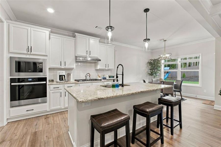 Furnished interior view inside a new home in , Lawrenceville (Image 9).