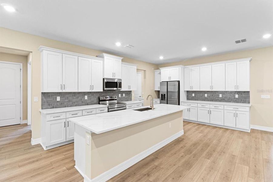 Furnished interior view inside a new home in , Ocala (Image 8).