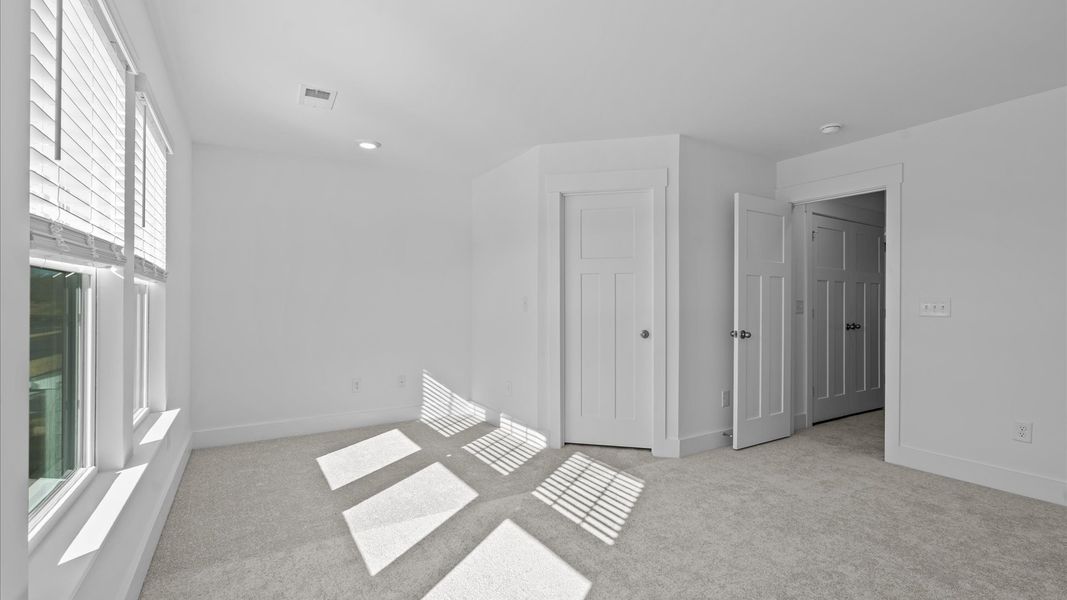 Accomplished design meets restful elegance in this exclusive primary suite by DRB Homes