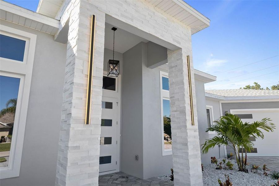 Exterior details and patio area of a home in , Palm Coast (Image 50). Exterior details and patio area of a home in , Palm Coast (Image 50).