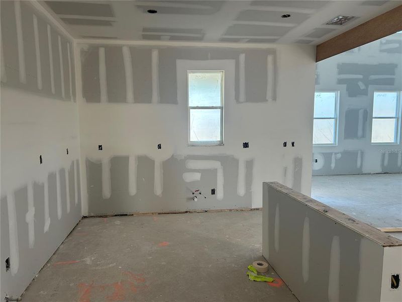 In-progress construction of a new home in Oakfield Trails, Parrish, FL (Image 19).