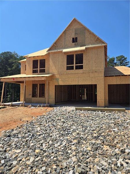 In-progress construction of a new home in Ashbury Commons, Powder Springs, GA (Image 15).