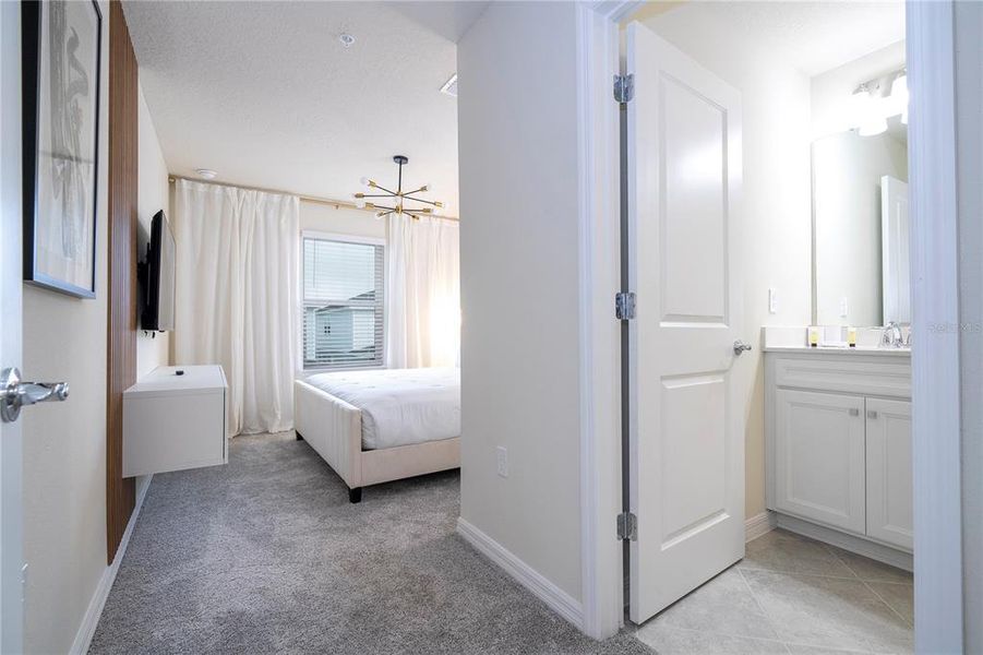 Furnished interior view inside a new home in Windsor Cay Resort, Clermont (Image 47).