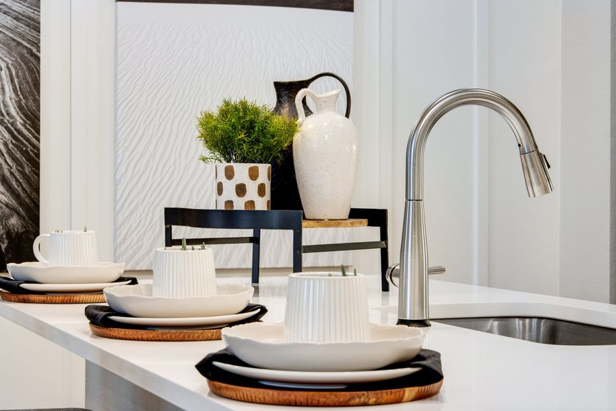 Close-up of interior finishes inside a home in Candelas Townhomes, Arvada (Image 35). Close-up of interior finishes inside a home in Candelas Townhomes, Arvada (Image 35).