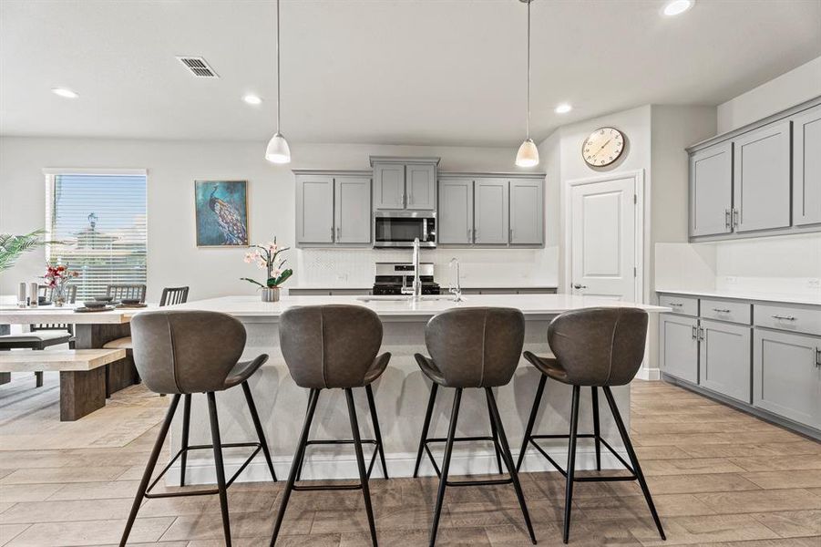 Furnished interior view inside a new home in , Haslet (Image 8). Furnished interior view inside a new home in , Haslet (Image 8).